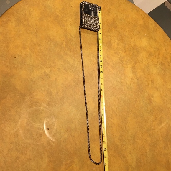 Vintage Small crossbody/belt bag/waist bag with studs and bling! - Picture 11 of 14